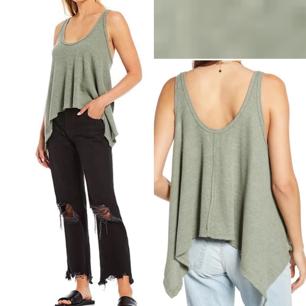 Free People Handkerchief HemTank